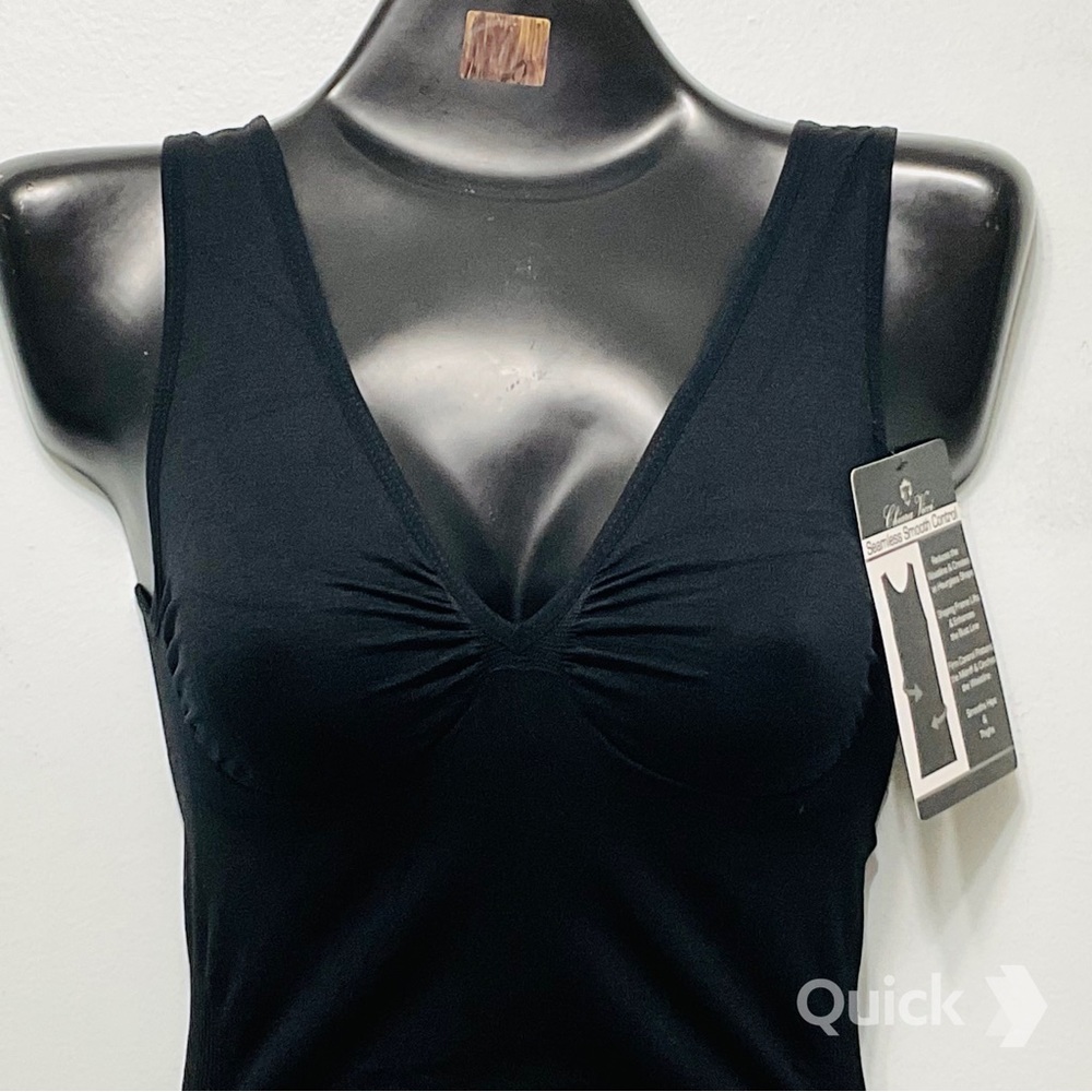 NWT 2-pk Firm Control Shaper Long Camisole - Picture 13 of 15